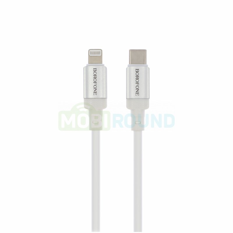 Дата-кабель Borofone BX108 Type-C-Lightning, 1 м, белый