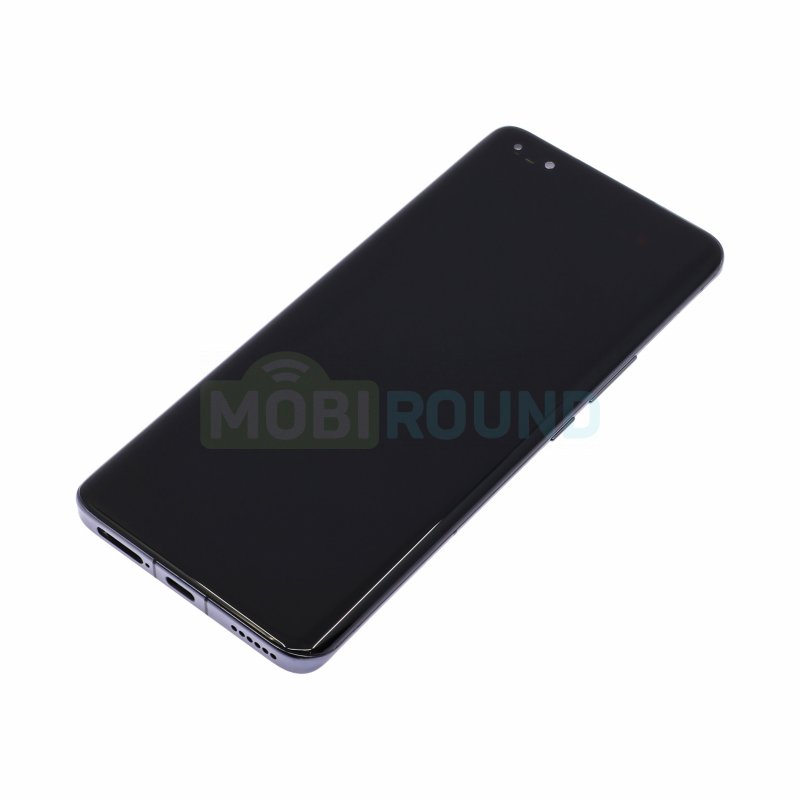 Дисплей для Honor Magic4 Pro 5G (в сборе с тачскрином) в рамке, черный, 100%