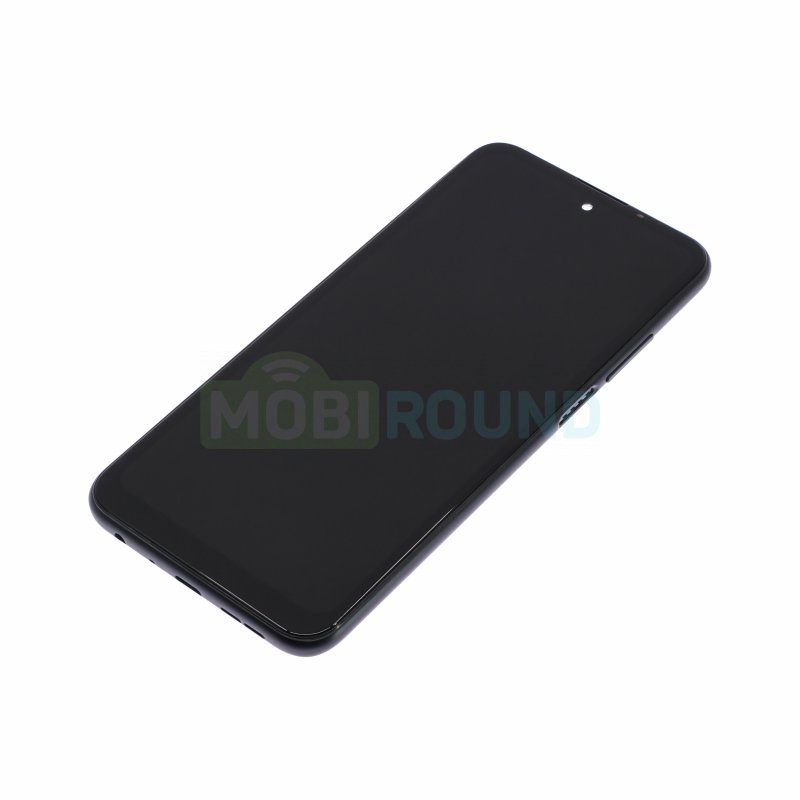 Дисплей для Nokia X10 (в сборе с тачскрином) в рамке, зеленый