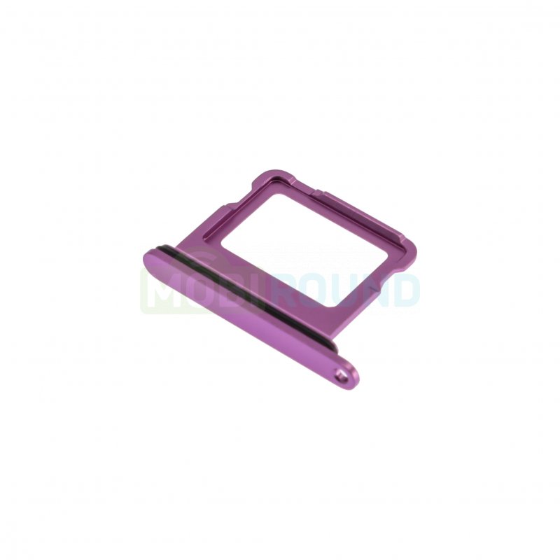 Держатель сим карты (SIM) для Apple iPhone 16 / 16 Plus (2 SIM) розовый