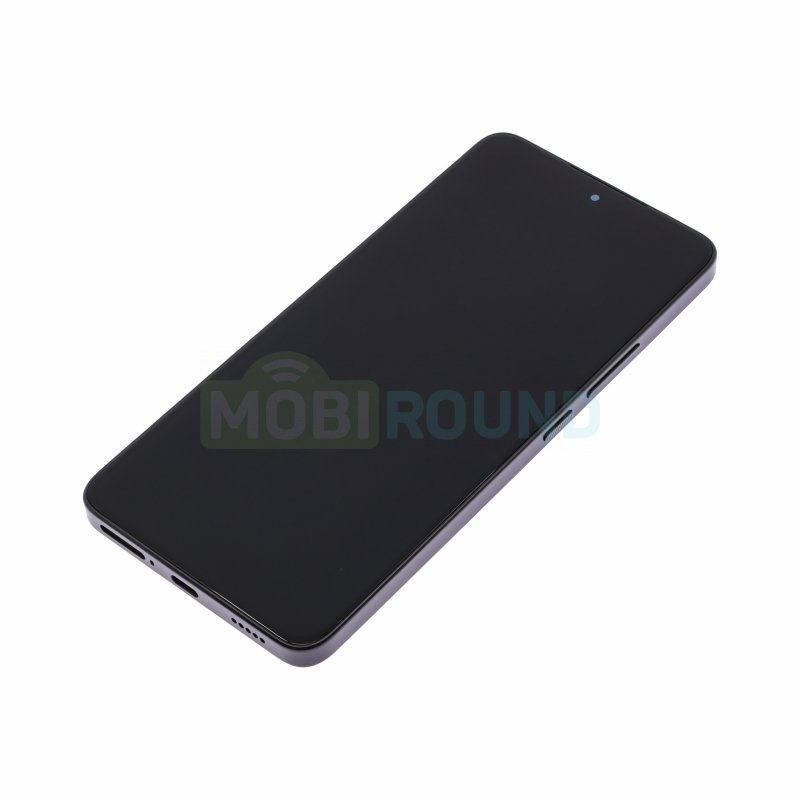 Дисплей для Xiaomi 14T 5G (в сборе с тачскрином) в рамке, черный, 100%