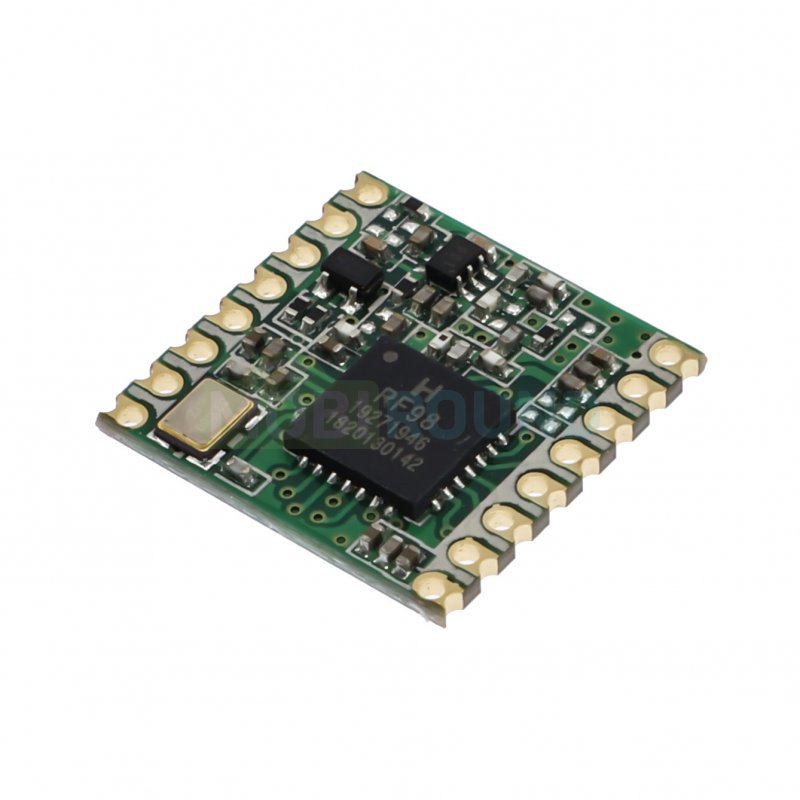 Модуль LoRa RFM98W цифрового трансивера с SPI интерфейсом F-433 МГц Uвх-3.3 В (RFM98W-433S2)