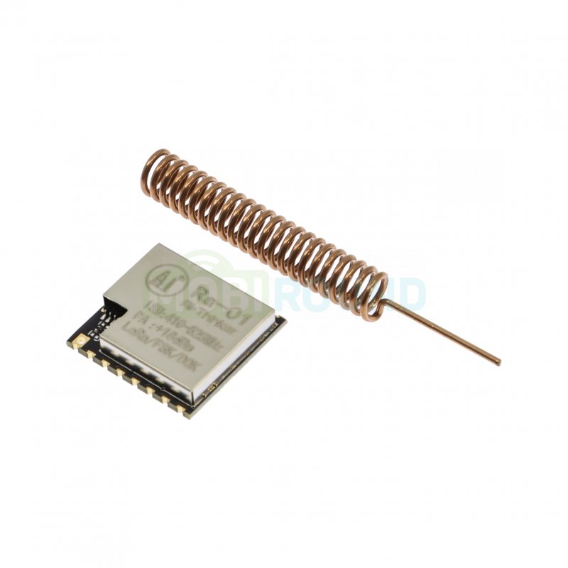 Модуль LoRa цифрового трансивера с SPI интерфейсом F-410-525 МГц Uвх-3.3 В (SX1278 Ra-01)