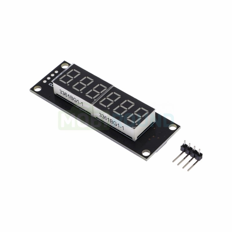 Модуль индикации 0.36" 6-ти разрядный I2C Uпит-5 В (TM1637) зеленый