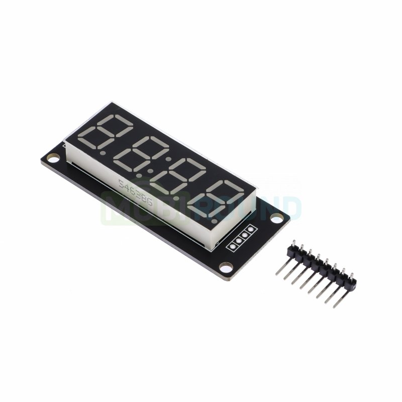 Модуль индикации 0.56" 4-х разрядный I2C Uпит-5 В (TM1637) зеленый