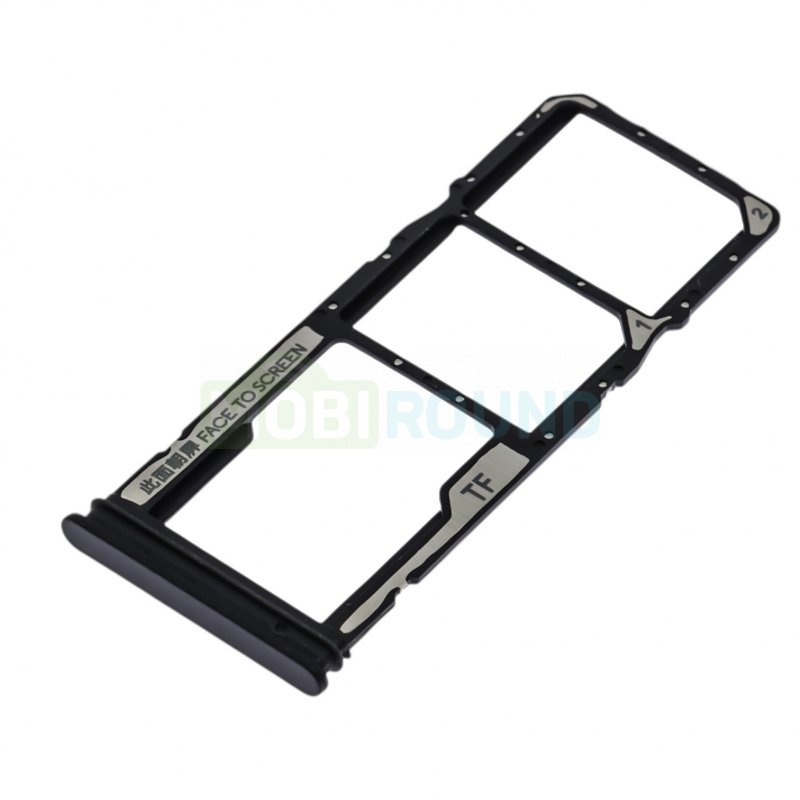 Держатель сим карты (SIM) для Xiaomi Redmi 15C 4G / POCO C85 4G, черный