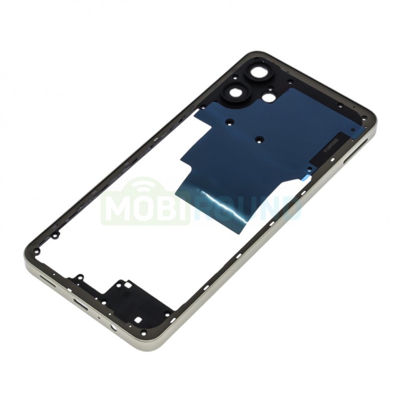 Средняя часть корпуса для Samsung A065 Galaxy A06 4G, золото