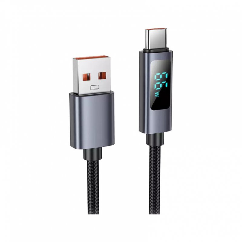 Дата-кабель Hoco X112 USB-Type-C (5 A) 1 м, черный