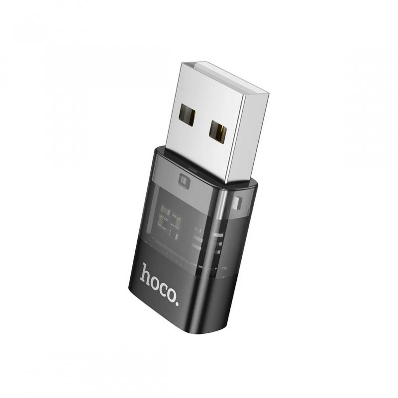 Переходник (адаптер) Hoco UA36C USB-Type-C, черный