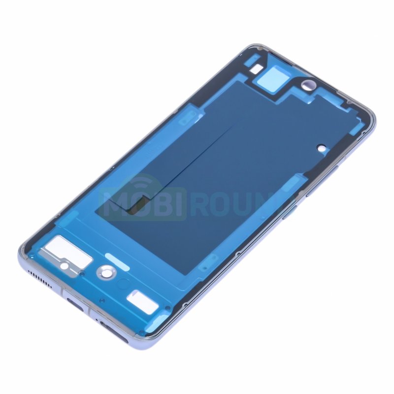 Рамка дисплея для Xiaomi 12 / 12X (в сборе) голубой