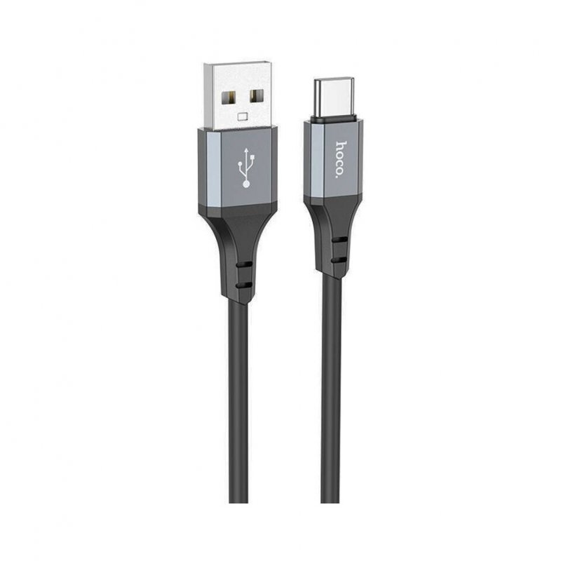 Дата-кабель Hoco X86 USB-Type-C, 1 м, черный