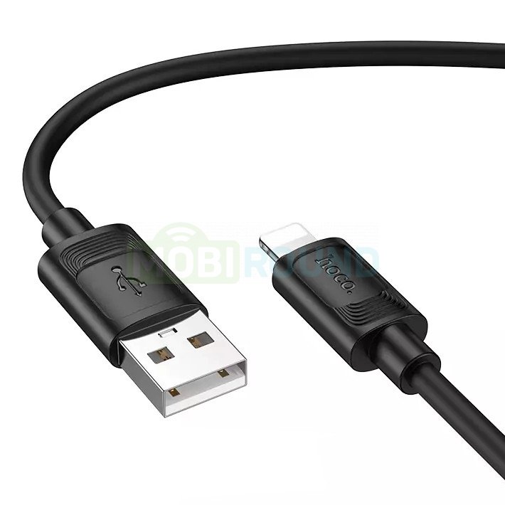 Дата-кабель Hoco X122 USB-Lightning, 1 м, черный