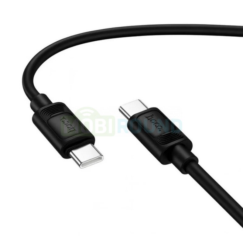 Дата-кабель Hoco X122 Type-C-Type-C, 1 м, черный