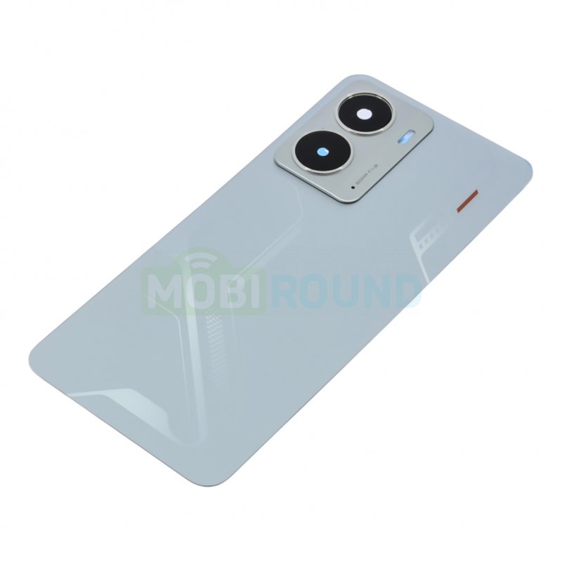 Задняя крышка для Realme P3 5G, серебро, AAA