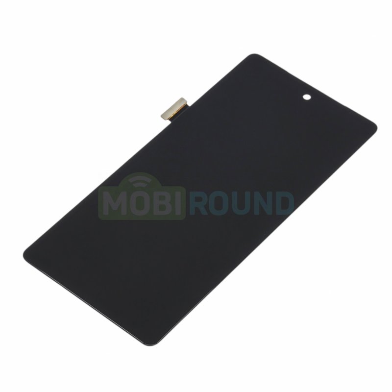 Дисплей для Google Pixel 7A 5G (в сборе с тачскрином) черный, AA