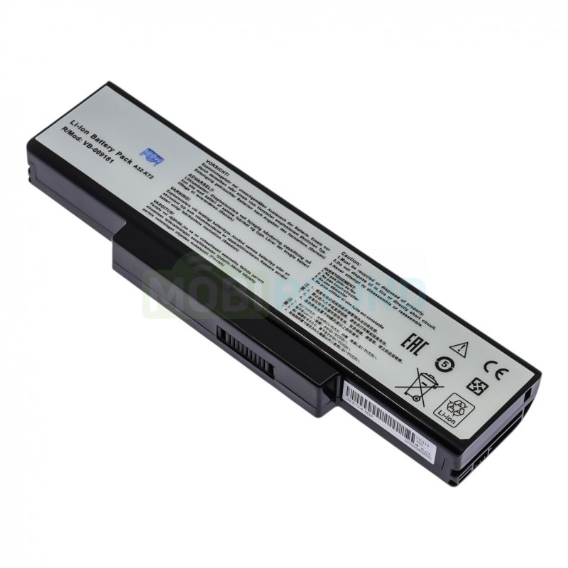 Аккумулятор для ноутбука Asus K72 / K73 / N71 (A32-K72) 10.8 В, 5200 мАч