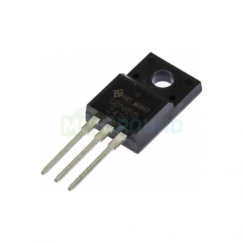Полевой транзистор HXY N-MOSFET 650 В/12 А (12N65 (TO-220F))