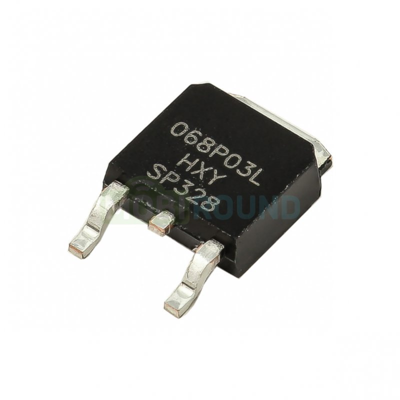 Полевой транзистор HXY P-MOSFET 30 В/80 А (IPD068P03L3G (DPAK))
