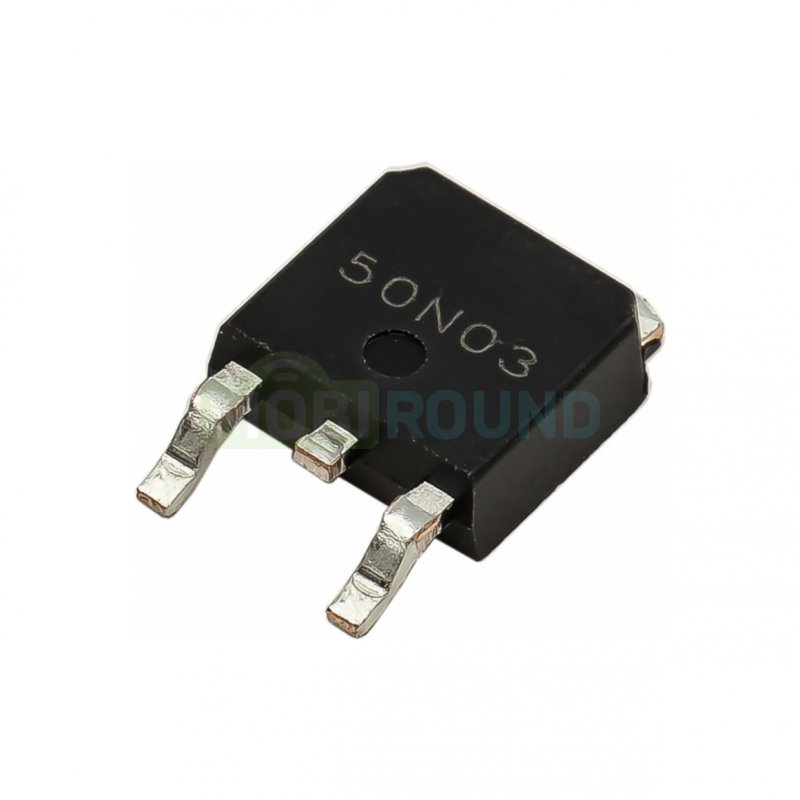 Полевой транзистор KUU N-MOSFET 30 В/50 А (50N03 (DPAK))