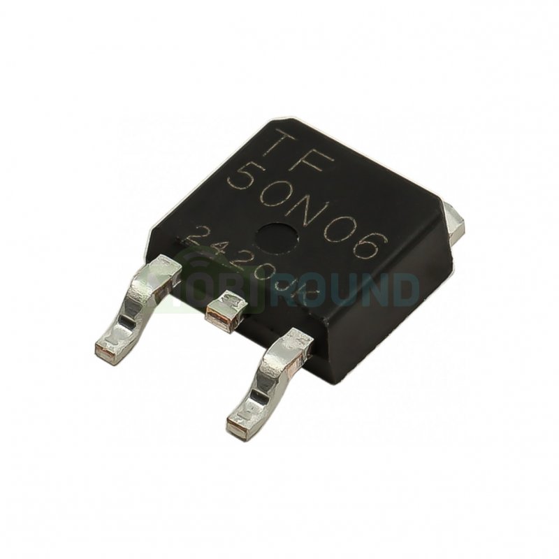 Полевой транзистор KUU N-MOSFET 60 В/50 А (50N06 (DPAK))