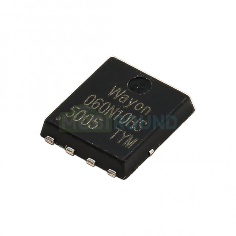 Полевой транзистор WAYON N-MOSFET 100 В/95 А (WMB060N10HGS (PDFN5060-8L)/060N10HS)