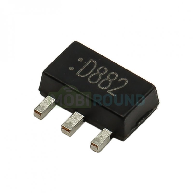 Биполярный транзистор HXY NPN 30 В/3 А (MOSFET D882 (SOT-89))