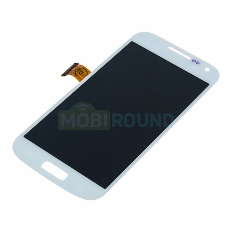 Дисплей для Samsung i9190 Galaxy S4 mini 3G / i9192 Galaxy S4 mini Duos 3G / i9195 Galaxy S4 mini 4G (в сборе с тачскрином) белый