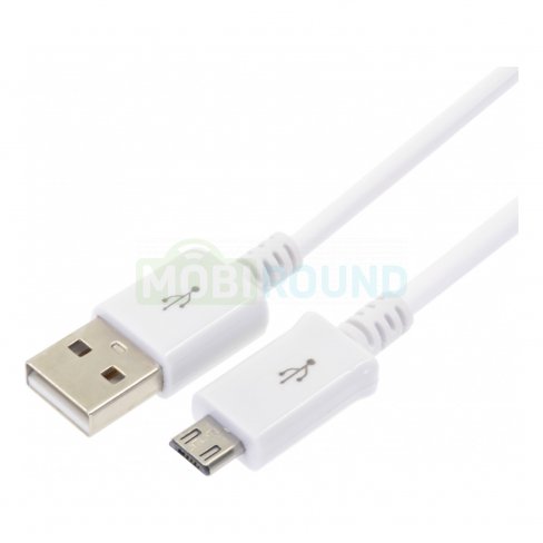 Дата-кабель USB-MicroUSB, 2 м (белый)