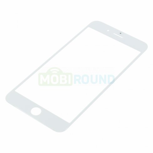 Стекло модуля для Apple iPhone 7 Plus (белый, аналог)