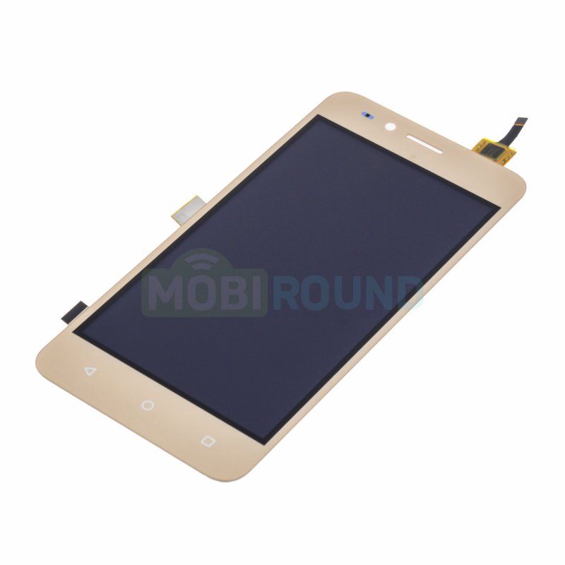 Дисплей для Huawei Y3 II LTE (LUA-L21) (в сборе с тачскрином) золото