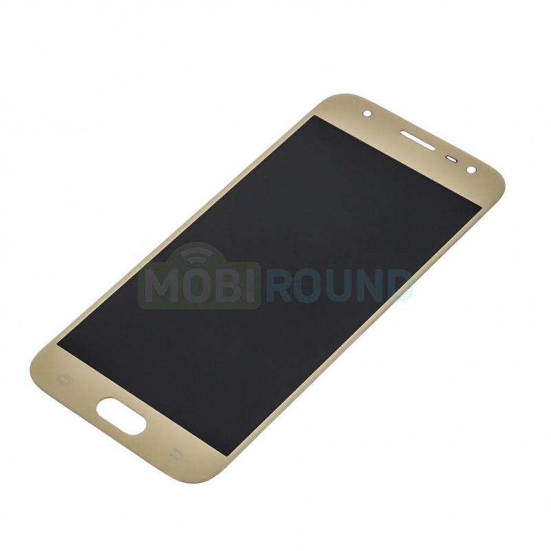 Дисплей для Samsung J330 Galaxy J3 (2017) (в сборе с тачскрином) orig100, золото