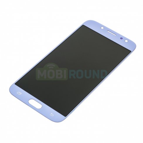 Дисплей для Samsung J730 Galaxy J7 (2017) (в сборе с тачскрином) (голубой, premium)