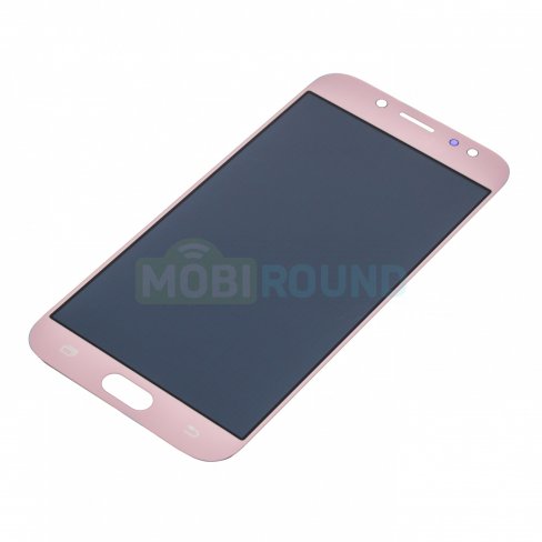 Дисплей для Samsung J730 Galaxy J7 (2017) (в сборе с тачскрином) (розовый, аналог (TFT))
