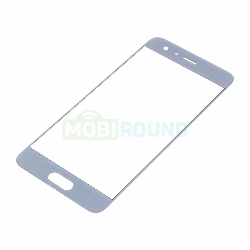 Стекло модуля для Huawei Honor 9 4G (STF-L09) Honor 9 Premium 4G, серебро, AAA