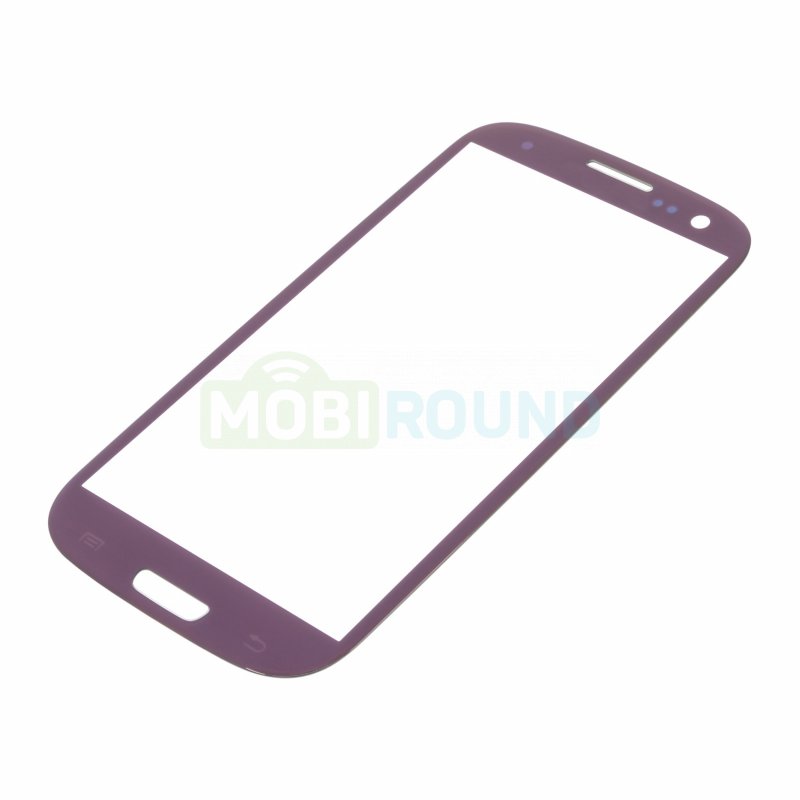 Стекло модуля для Samsung i9300 Galaxy S III, фиолетовый, AAA