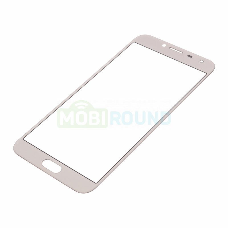 Стекло модуля для Samsung J400 Galaxy J4 (2018) золото, AAA