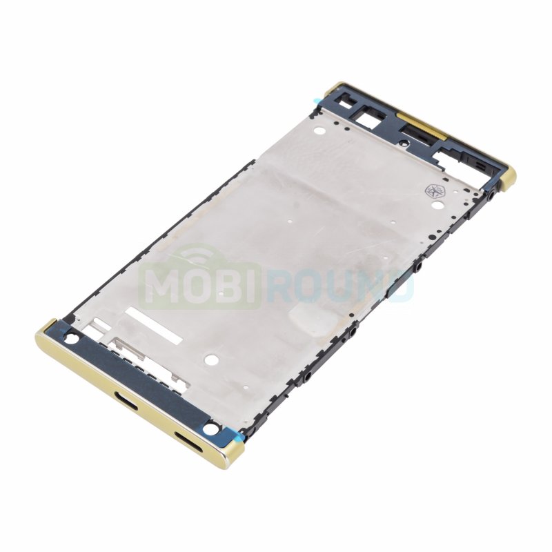 Рамка дисплея для Sony G3421 Xperia XA1 Plus / G3412 Xperia XA1 Plus Dual (в сборе) золото