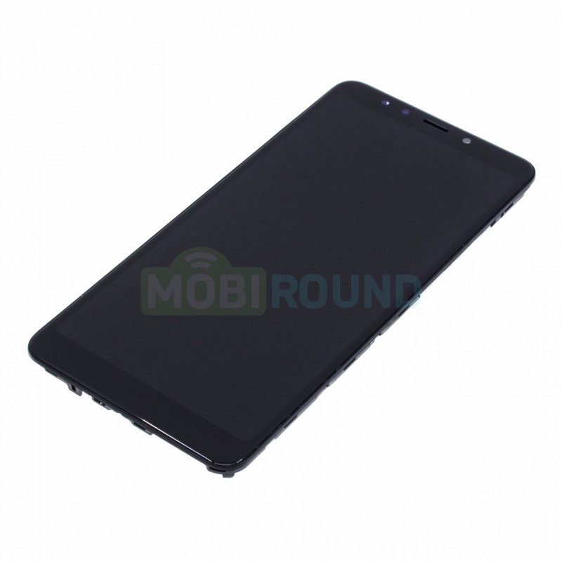 Дисплей для Xiaomi Redmi 5 (в сборе с тачскрином) в рамке, черный, AAA