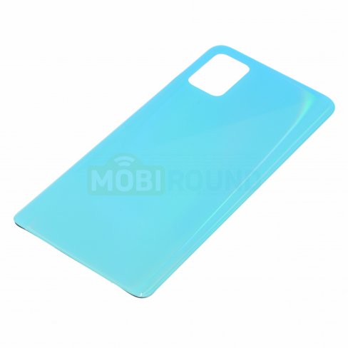 Задняя крышка для Samsung A515 Galaxy A51 (голубой, аналог)