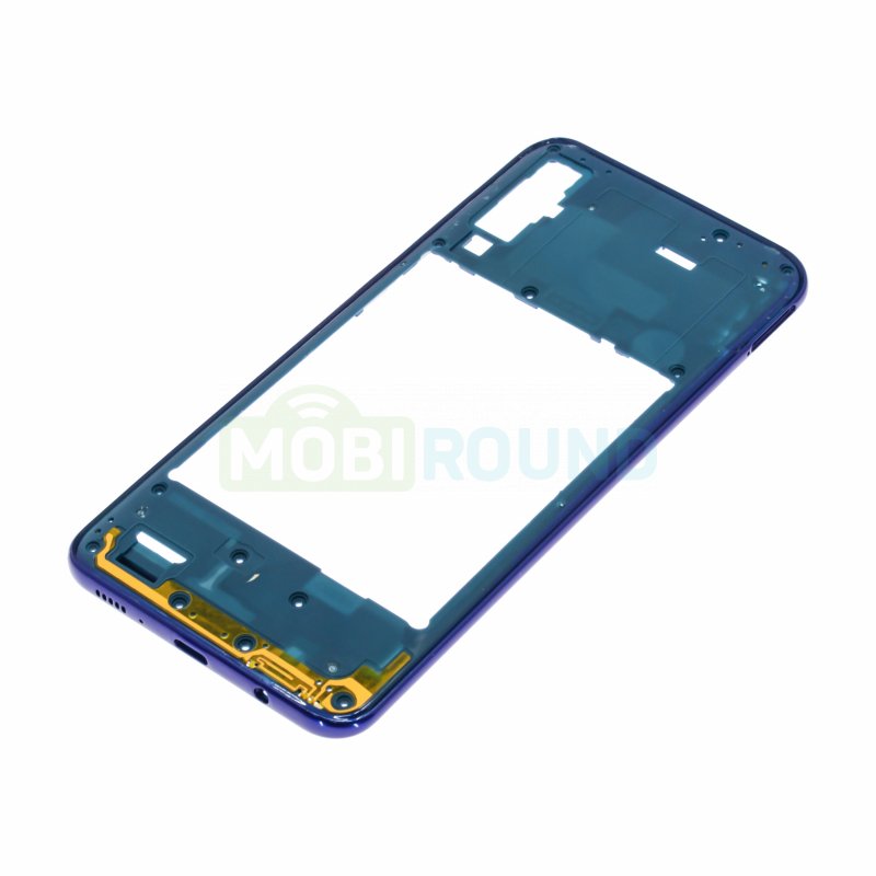 Средняя часть корпуса для Samsung A505 Galaxy A50, синий