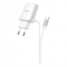 Сетевое зарядное устройство (СЗУ) Hoco C82A (2 USB) + кабель Type-C, 2.4 А