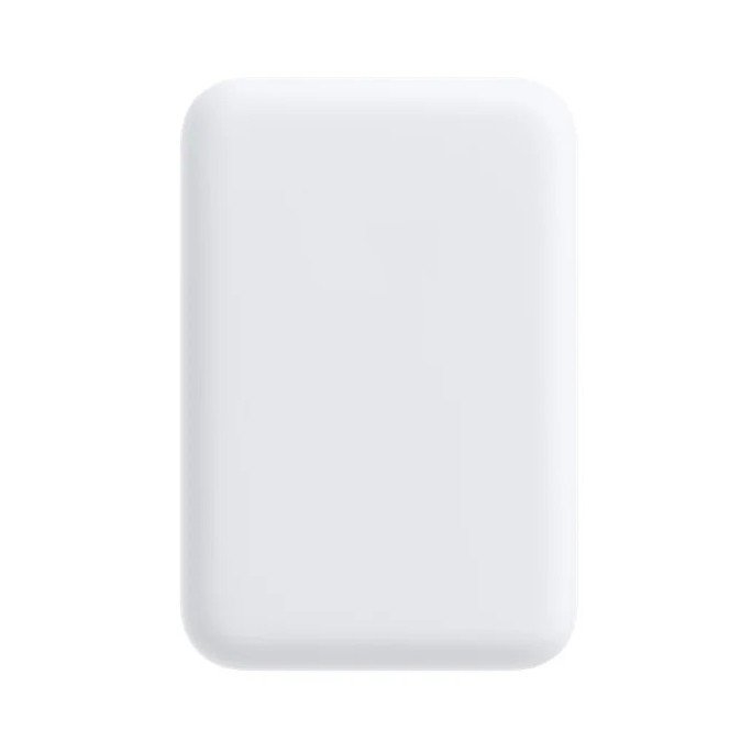 Внешний аккумулятор для Apple iPhone с функцией беспроводной зарядки (MagSafe) (4000 мАч) белый