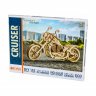 Деревянный конструктор (3D пазлы) Eco Wood Art Мотоцикл Cruiser (152 детали)