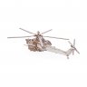 Деревянный конструктор (3D пазлы) Lemmo Вертолет Ночной охотник (241 деталь)
