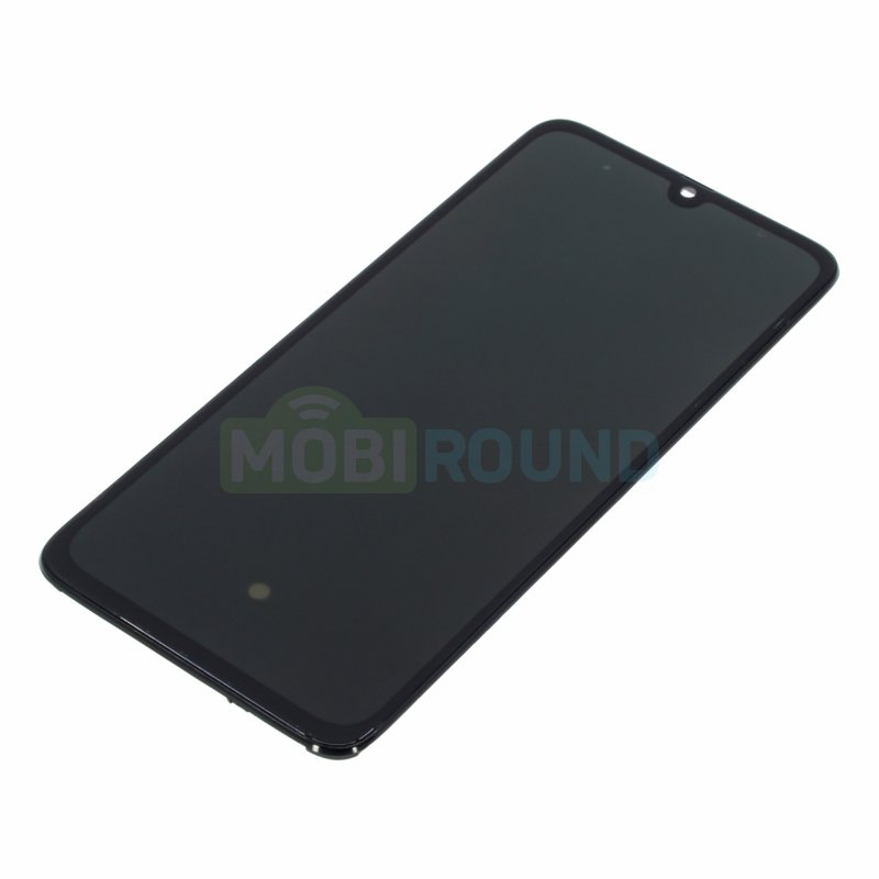 Дисплей для Samsung A705 Galaxy A70 (в сборе с тачскрином) в рамке, черный, AAA