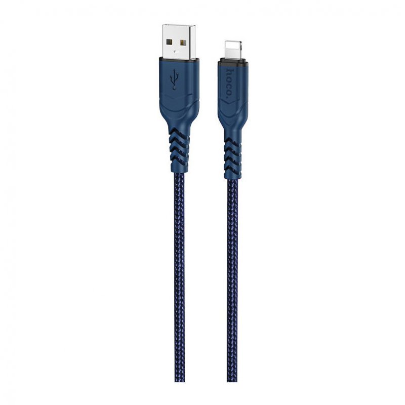Дата-кабель Hoco X59 USB-Lightning, 1 м, синий
