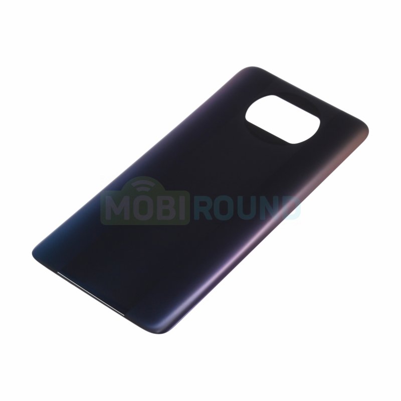 Задняя крышка для POCO X3 NFC / X3 Pro, черный, AA