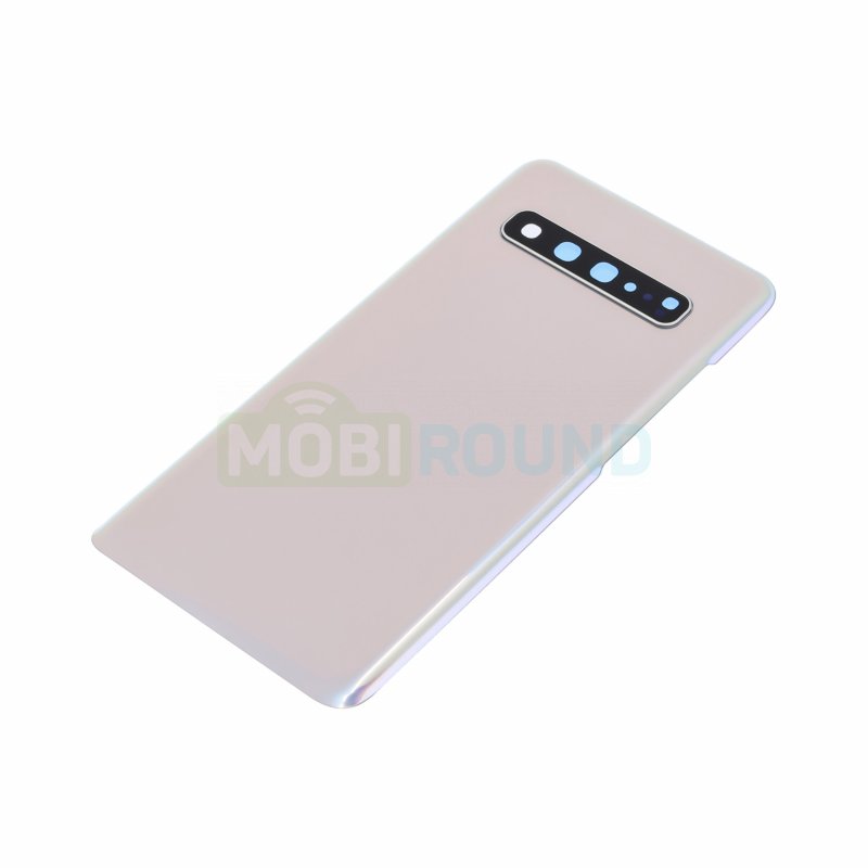 Задняя крышка для Samsung G977 Galaxy S10 5G, перламутр, AAA