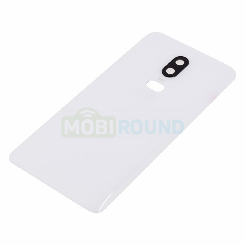 Задняя крышка для OnePlus 6, белый, AAA