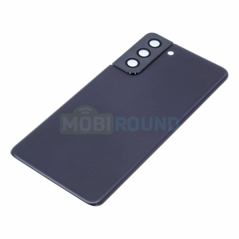 Задняя крышка для Samsung G991 Galaxy S21, черный, AAA